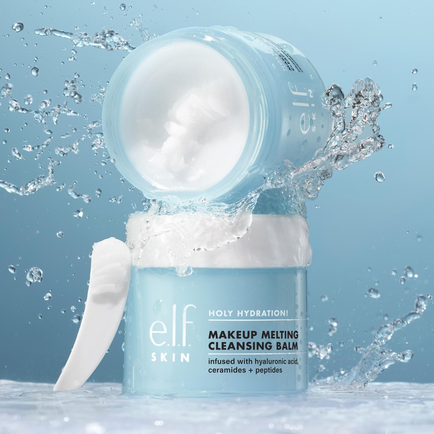 E.L.F. SKIN HOLY HYDRATION! MAKEUP MELTING CLEANSING BALM (LIMPIADOR HIDRATANTE PARA REMOVER MAQUILLAJE)